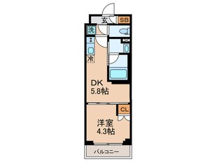 仮）大田区蒲田本町1丁目ﾏﾝｼｮﾝの物件間取画像